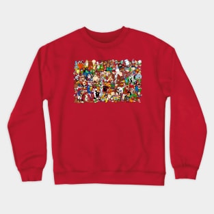 What a crowd! Crewneck Sweatshirt